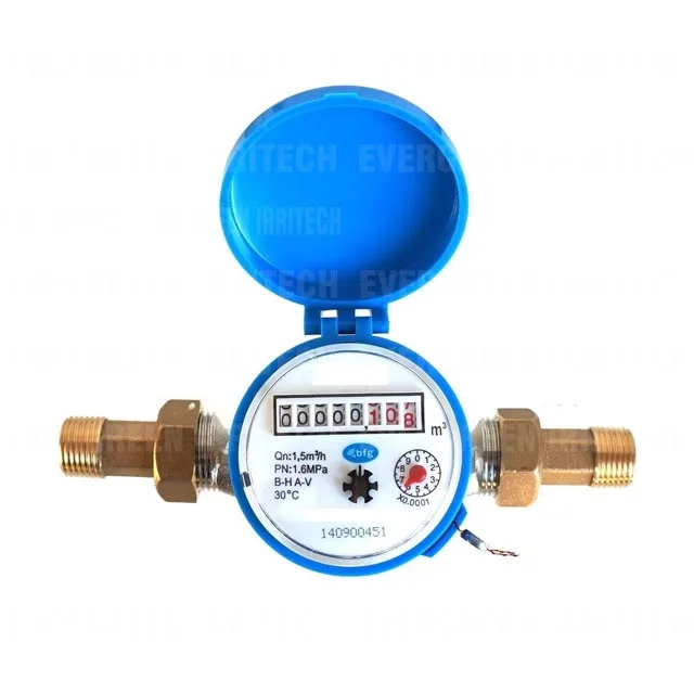 brass swift female union water meter connector