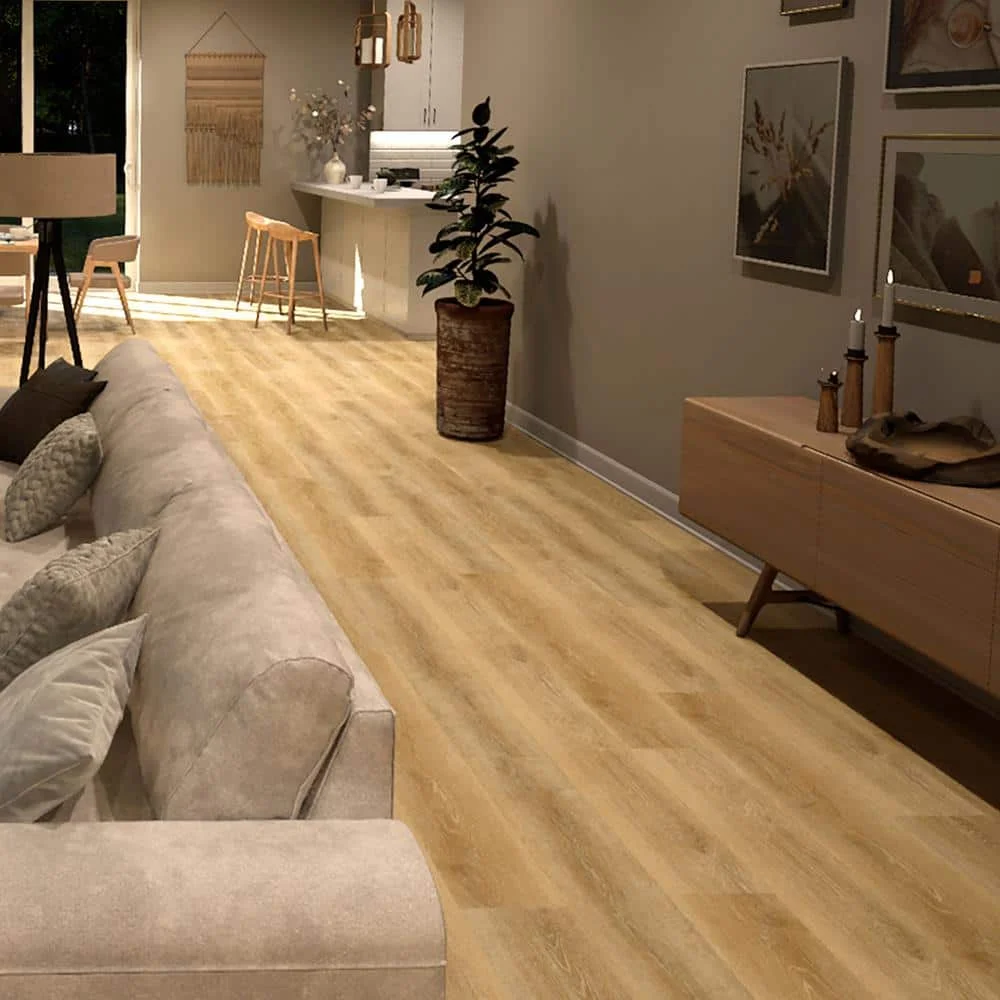 High Quality Luxury Fireproof Non-Slip Stone Marble Wood Grain Design Plastic Waterproof Vinyl Tiles Sheet SPC Plank Flooring