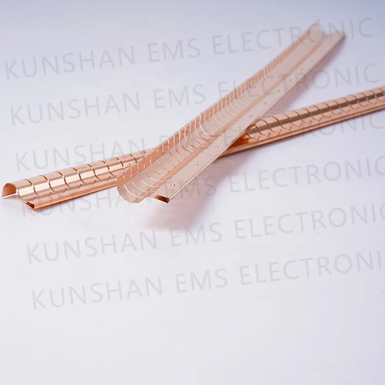Manufacturer Free Samples BeCu Contact Strips For Grounding And Shielding 2803-01