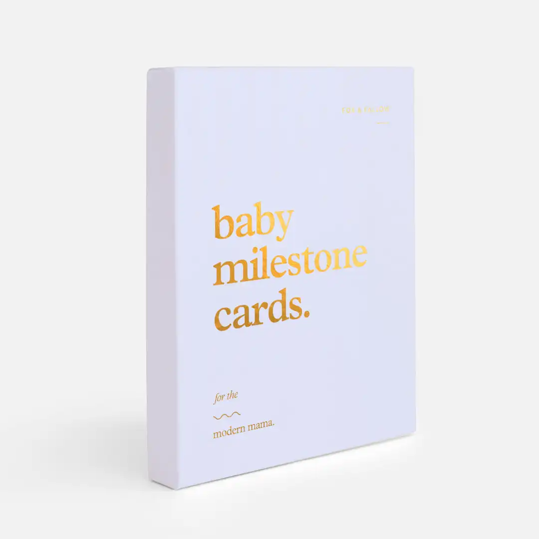 Wholesale Milestones from One Day Old to One Year Old Paper Baby Milestone Cards Sets for Modem Mama