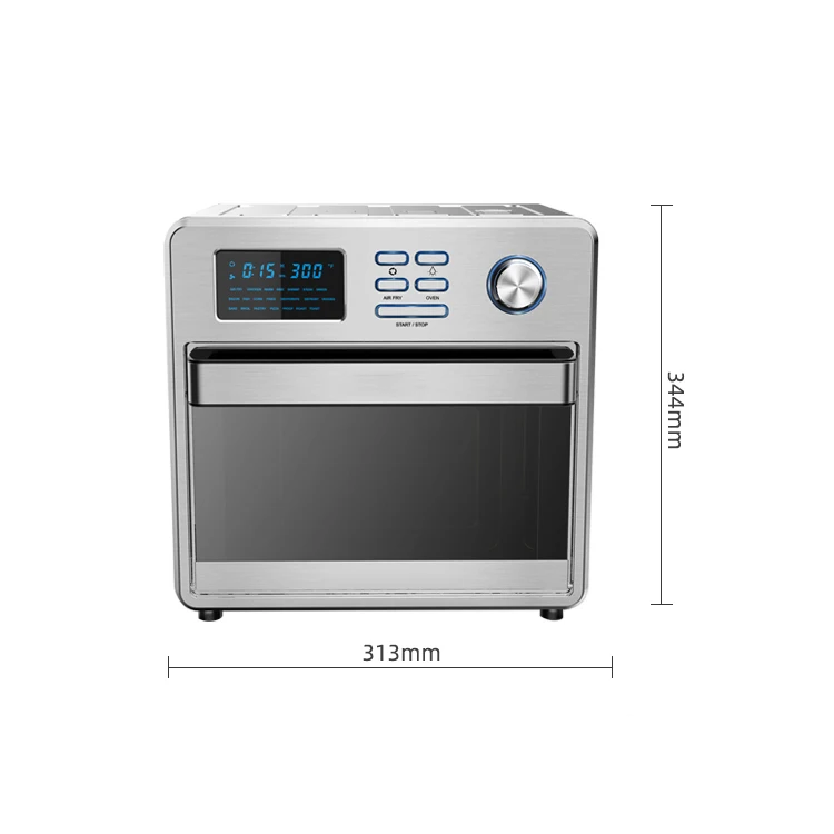 KUFU 2022 Hot Sale Silver crest air fryer 15l  digital LED halogen air fryer oven with accessories