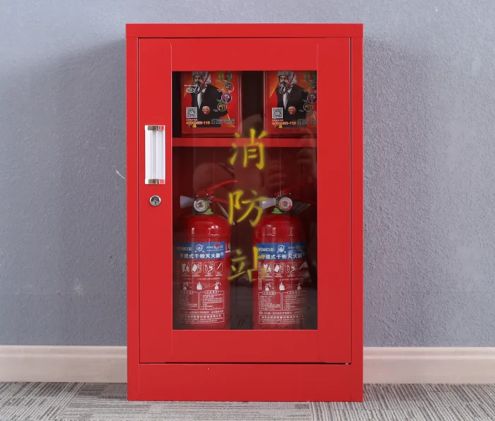 Factory direct sale small size hotel school fire hydrant cabinet