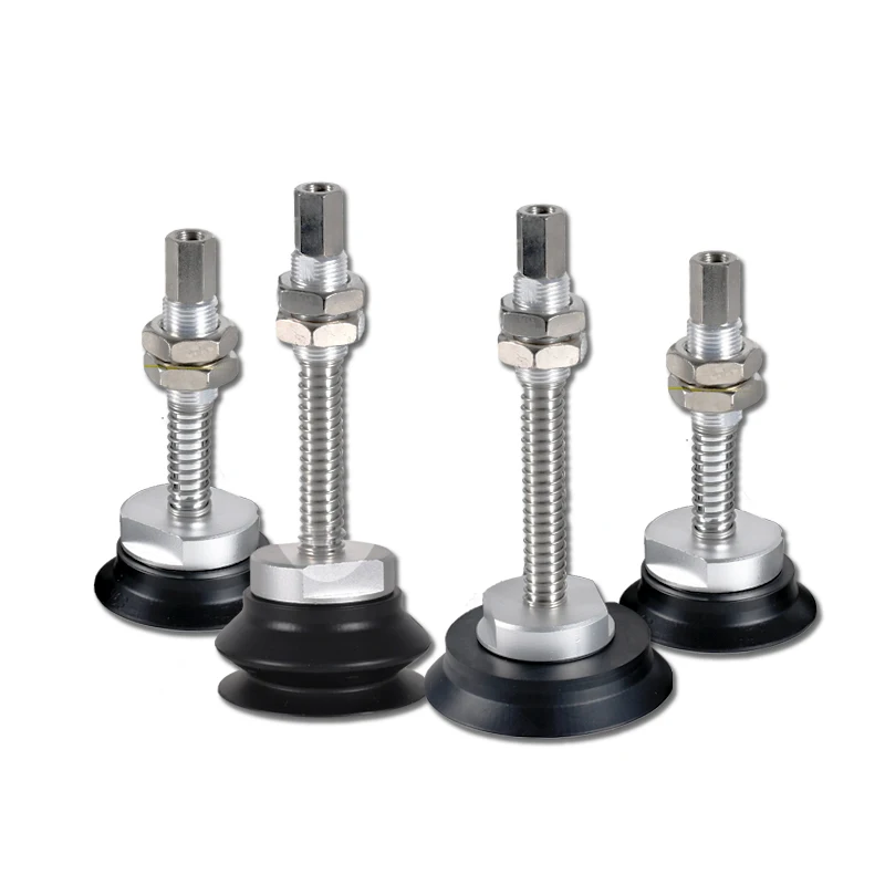 Heavy duty Loading HB100 HB125 1.5 bellows NBR rubber vacuum suction cup for robot  machine