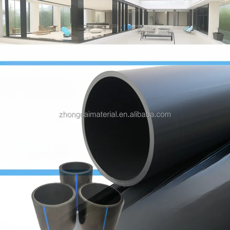 Hdpe Tubo Pead Pe100 High Density Polyethylene Pipe For Water Supply Berried Underground