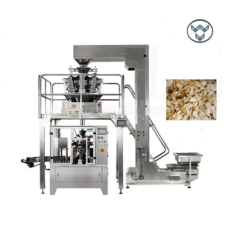 Автоматическая Роторная doypack мешок упаковочная машина для приготовления пасты