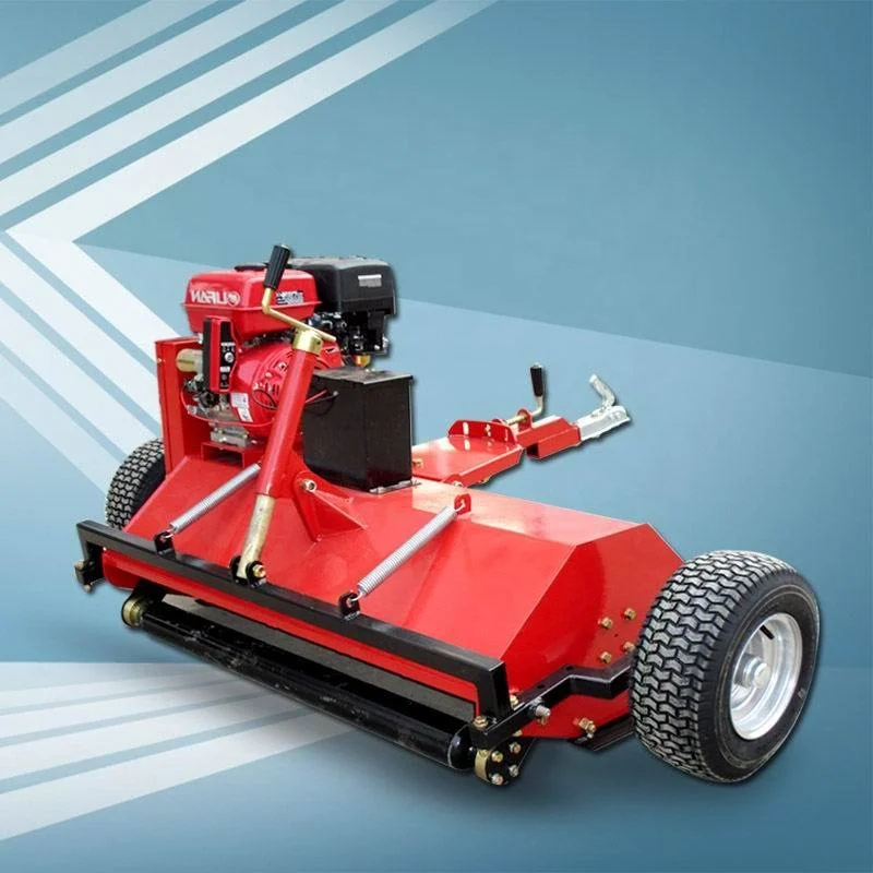 Support sample service Electric Portable Smart Robot Industrial Mini Lawn Atv Flail Mowers Lawn Mower For Tractor