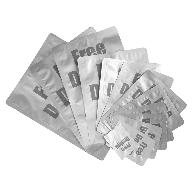 Таможня напечатала Vacuum Seal «Холодное сердце» 3-сторонняя sealsmell доказательство ламинированные алюминиевой фольги пластичный мешок застежки-упаковка для упаковки пищевых продуктов