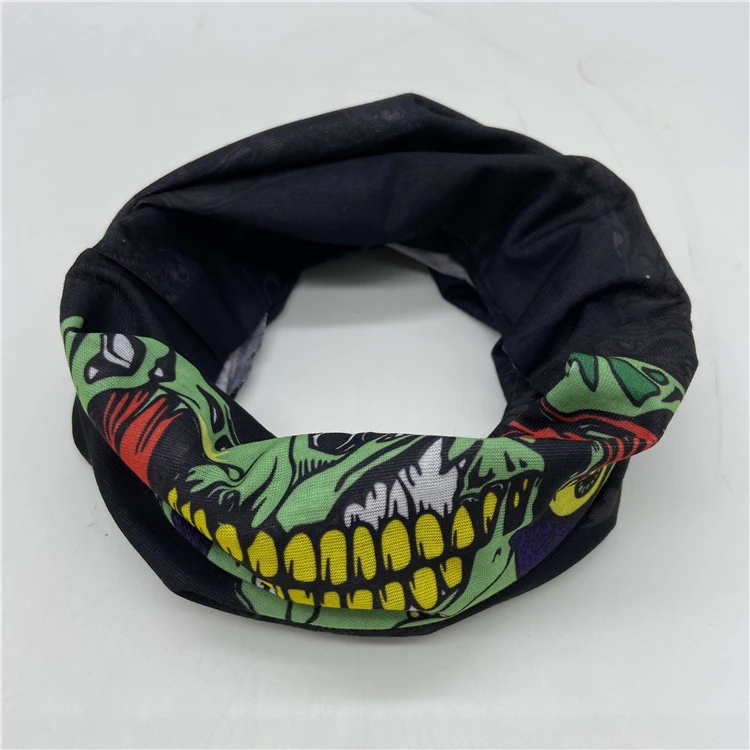 
New arrival muti-functional bandanna seamless neck scarf tube head-wear magic bandanna skull head 
