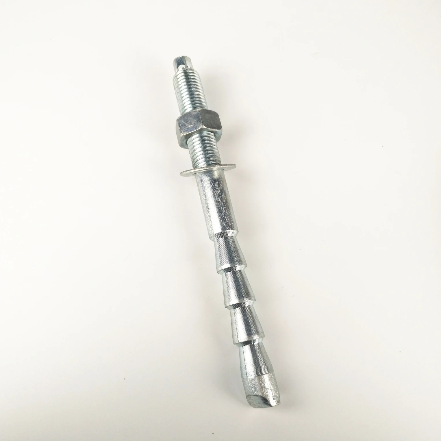 Galvanized inverted cone type chemical anchor bolt for curtain wall