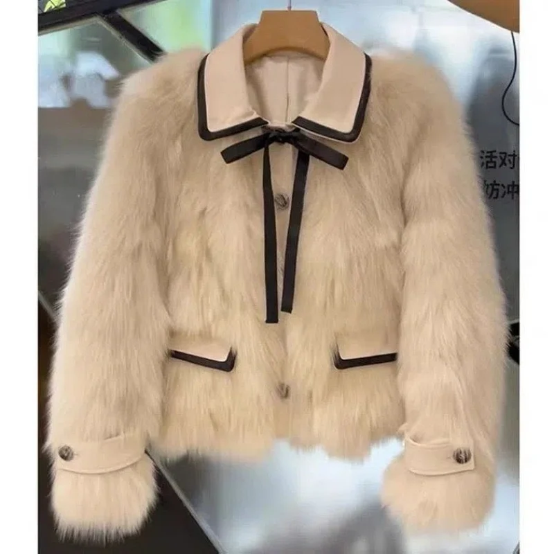 Wholesale winter   fashionable and warm short Plush fur coats at low prices