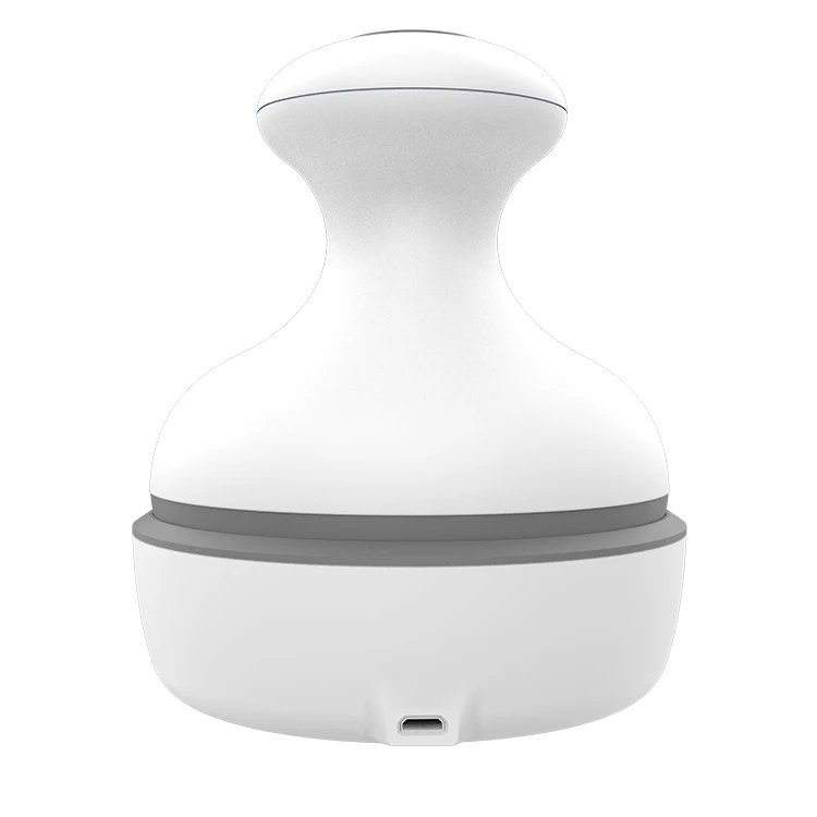 Electric Cordless Home Use Head Massage Sclap Massager Realx With Kneading Red Light Automatic Relax