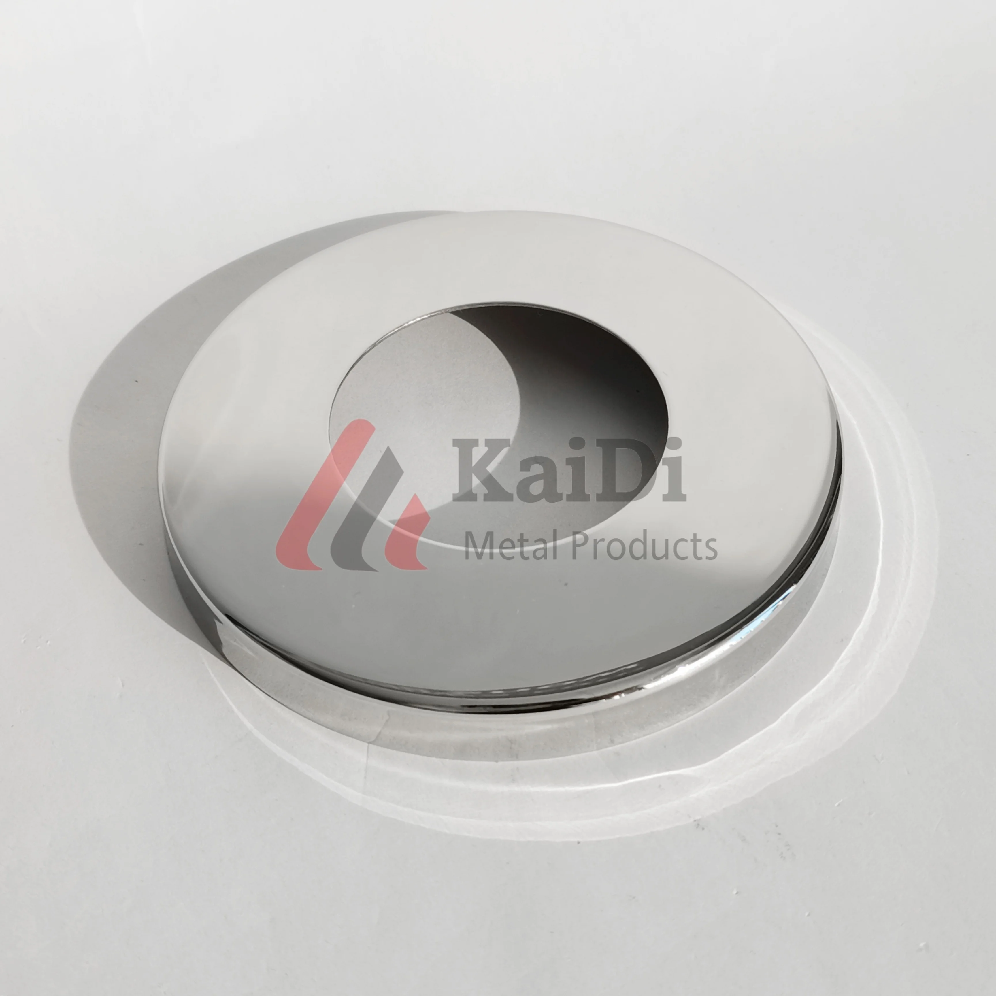 Stair handrail covers stainless steel flange cover for railing pipe