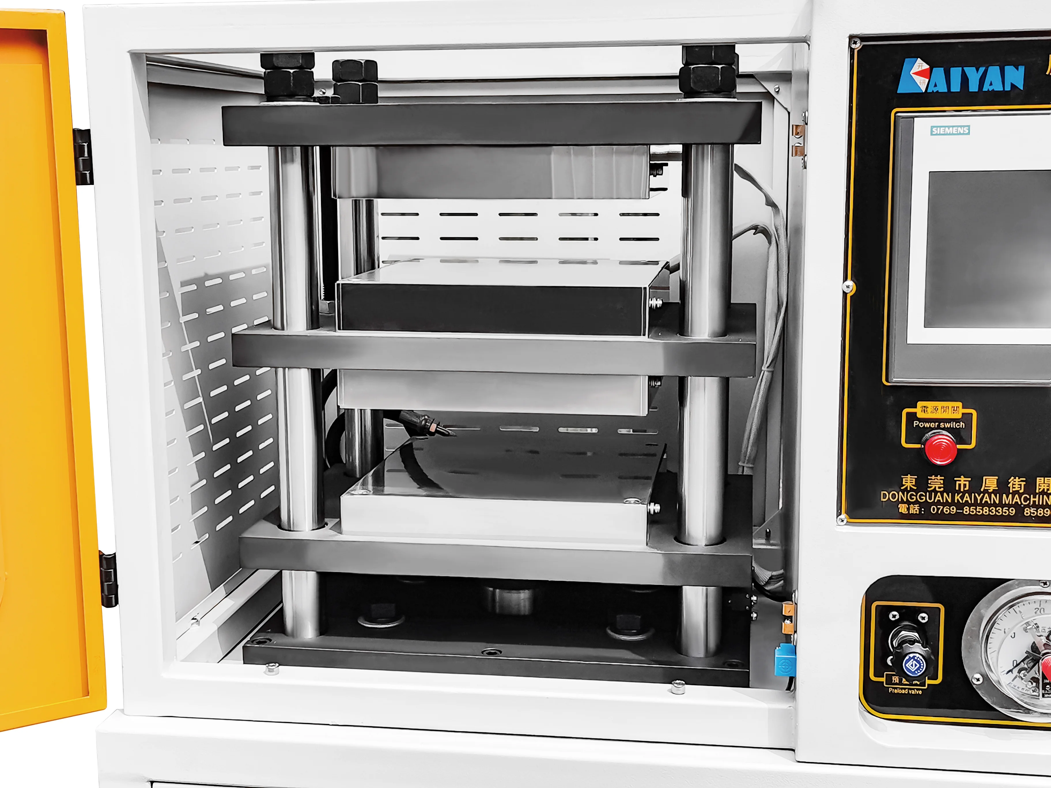 Vulcanizing Machine Rubber silicone plastic polymer material Small Pressing Machine