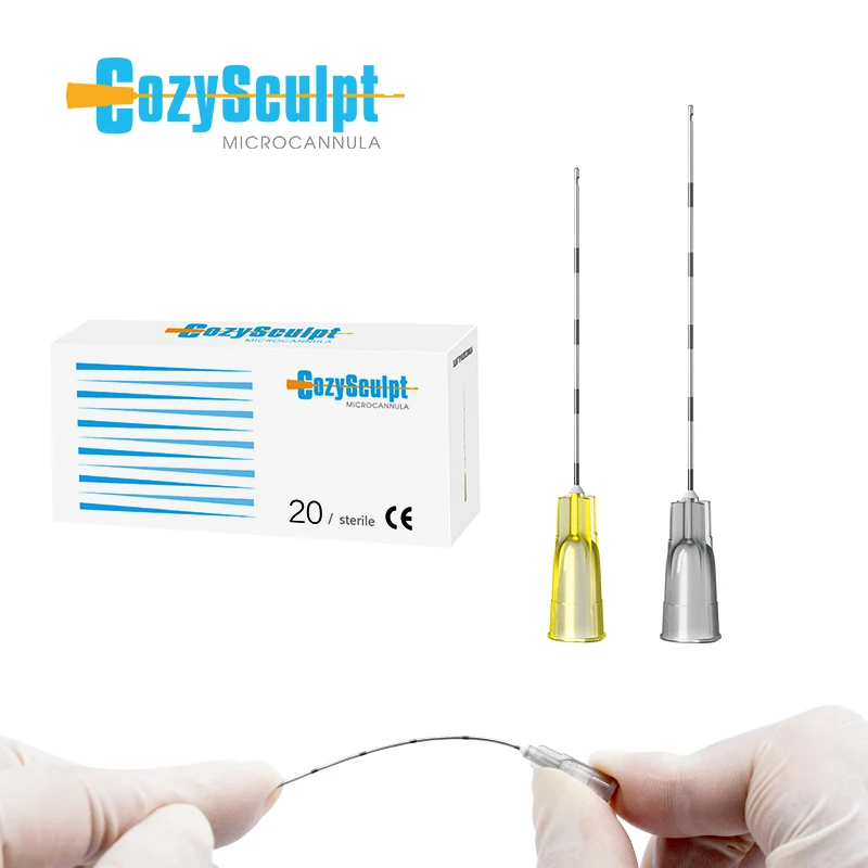 CozySculpt fine korea syringe micro cannula for hyaluronic acid filler injection