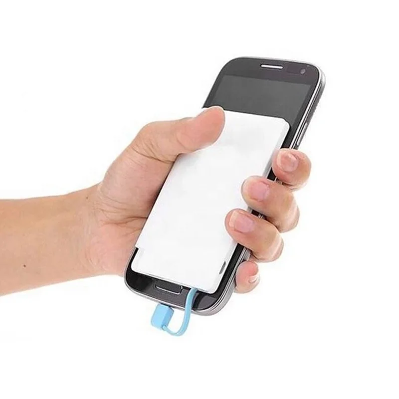 VPB-161 Лидер продаж портативный внешний аккумулятор размером с кредитную карту и 5000 мА/ч, устройство для зарядки мобильного телефона, светодиодный дисплей, 5000 мА/ч, литий-ионный полимерный аккумулятор 123 г