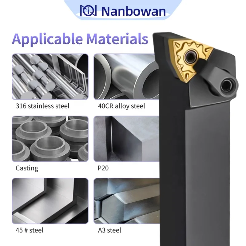 Wnmg 080404 080408 080412 External Turning Insert Cnc Turning Tools Cermet Inserts Peach-shaped milling insert