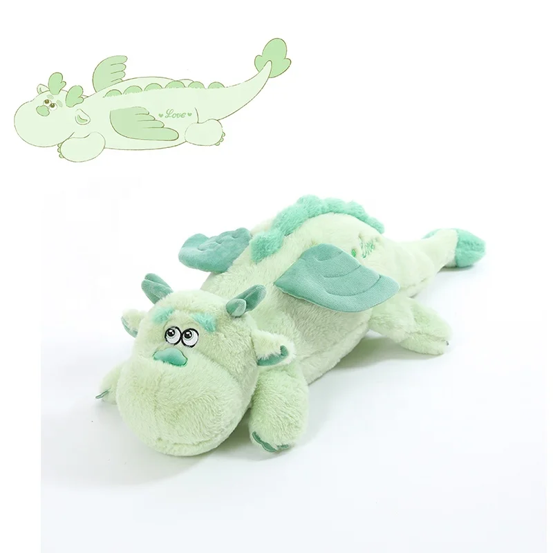 Custom cute soft comfortable plush toy like a flying dragon can be used as a gift