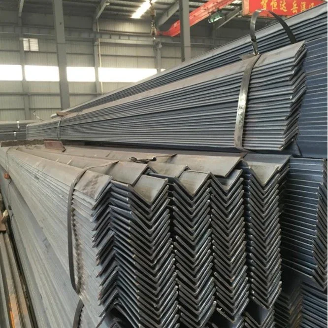 75x75x5mm 50x50x5mm Steel Angle 4x4 Angle Iron Steel Black Sea Hot Surface Angle Bar