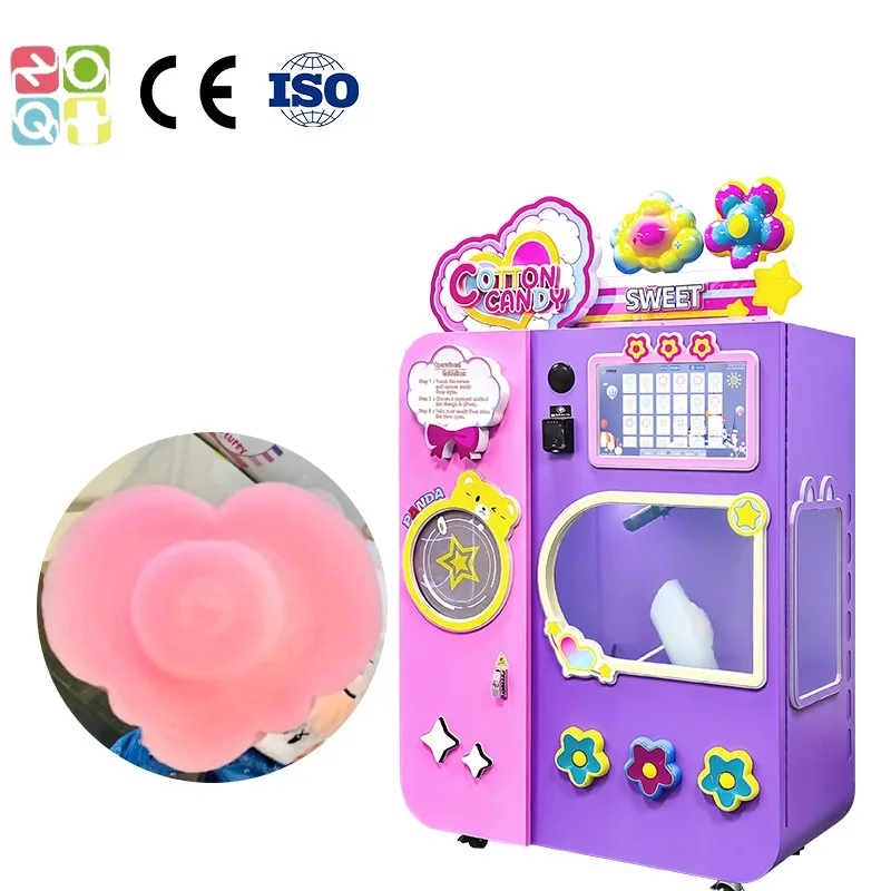 Commercial Robotic Equipment Cotton Candy Machine