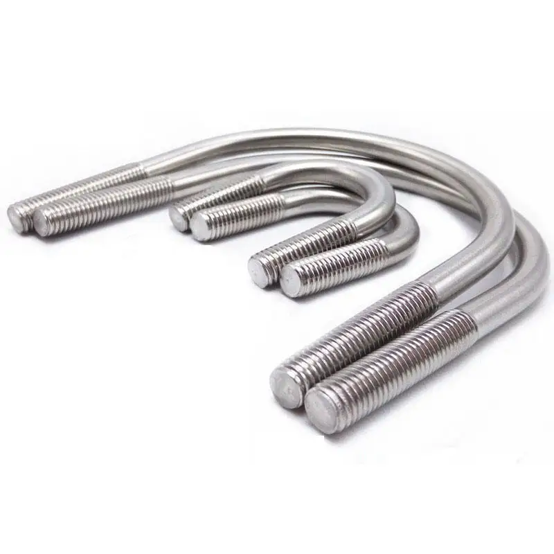 All Sizes of Stainless Steel U-Bolts Component Service Hex Bolts with Standard Thread Tammy Manufactured by Service Providers