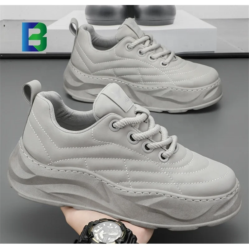 New design wholesale man fashion beautiful high quality men white running shoes comfort walking style shoes zapatos deportivos
