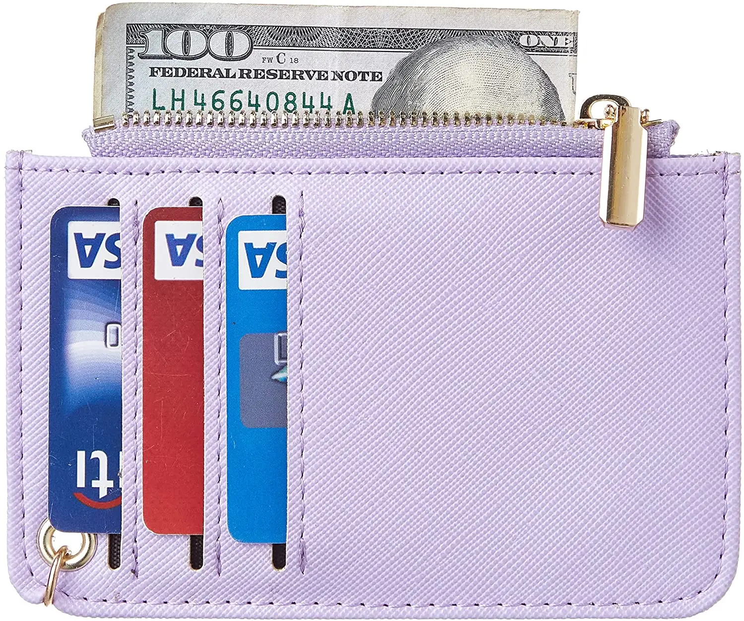 2024 wholesale custom Multi Function Leather business fold card holder