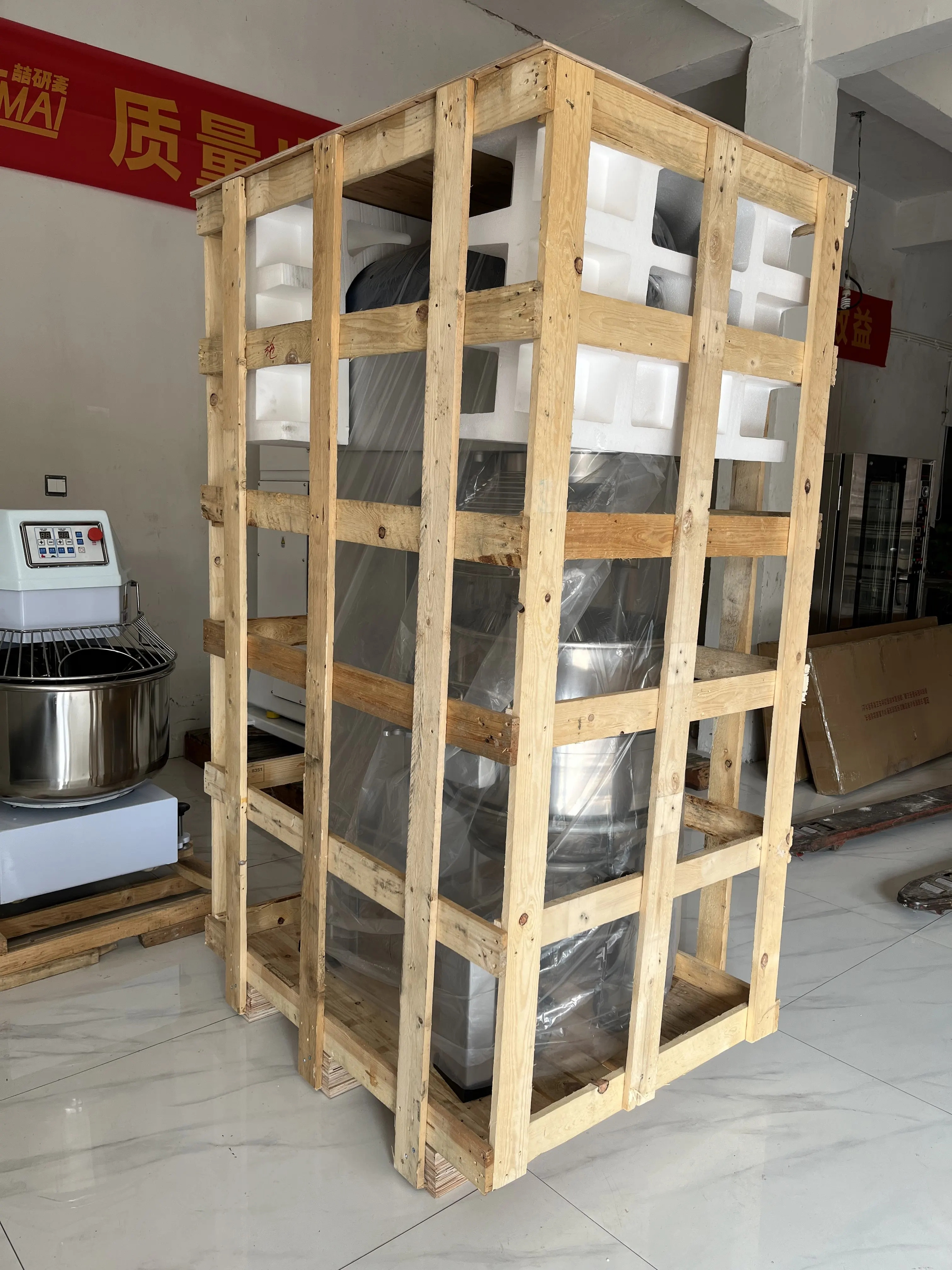 Multi Function cake mixer machine commercial included trolley 80l spiral bread dough mixer