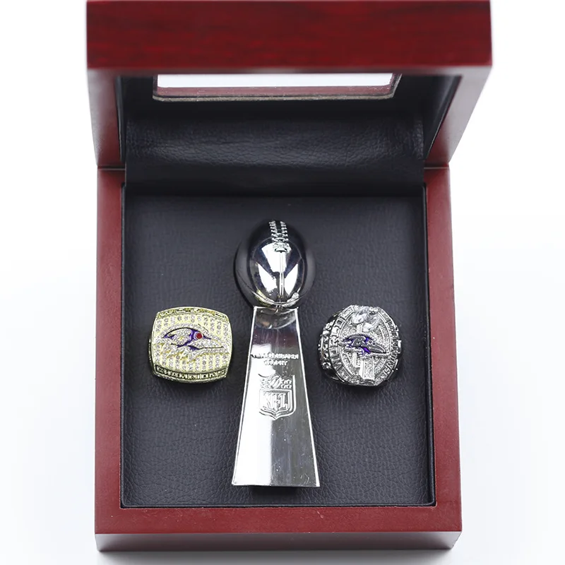 2000 2012 Baltimore Ravens championship ring Европа и Америка популярное мемориальное ностальгическое классическое кольцо