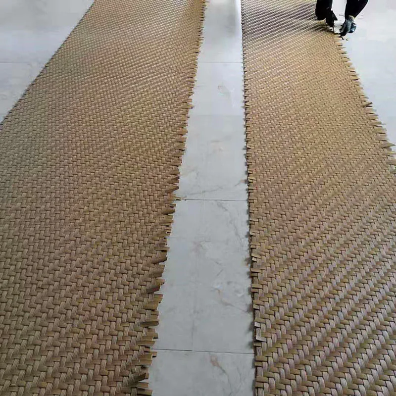 Artificial Bamboo Mat Ceiling Artificial Bamboo Woven Mat for Ceiling Wall Fencing