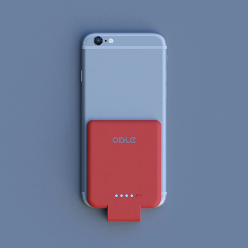 OISLE Thin Battery Best Power Bank Pocket Portable Battery For iPhone