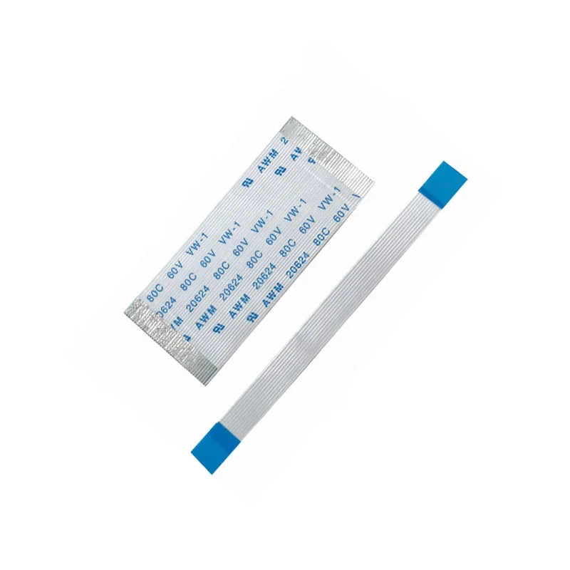 OEM ODM Accept 1.0mm 20 Pins awm 20624 80c 60v vw-1 Flexible Flat Ribbon FFC Cable