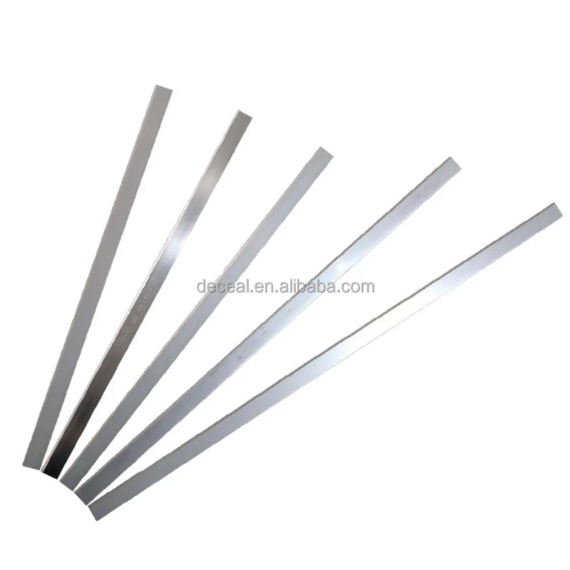 Film paper food non-woven food stainless steel  cutting strip blade