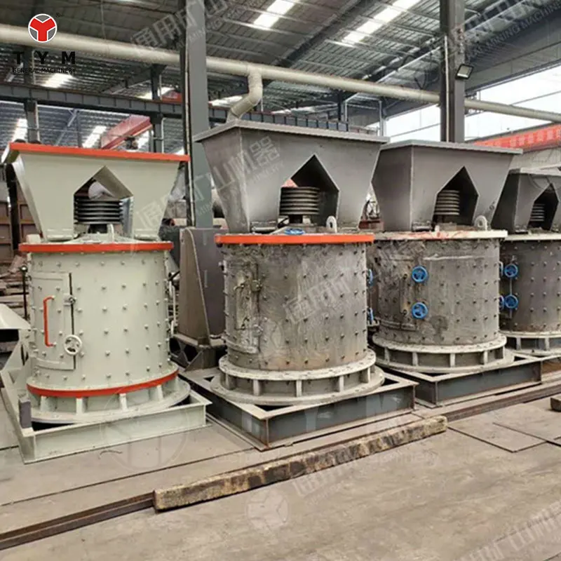 excavator stone crusher 50t/h sand stone compound crusher production line stone crusher heavy duty