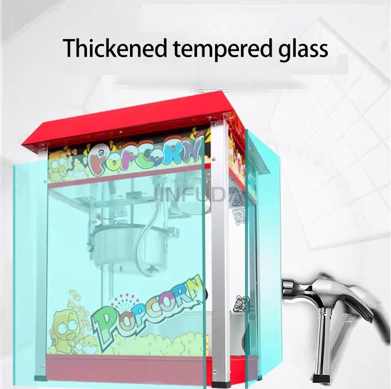 Popcorn Machine Classics Style 8Oz Popcorn Maker Cooker Pop Corn Popper Machine