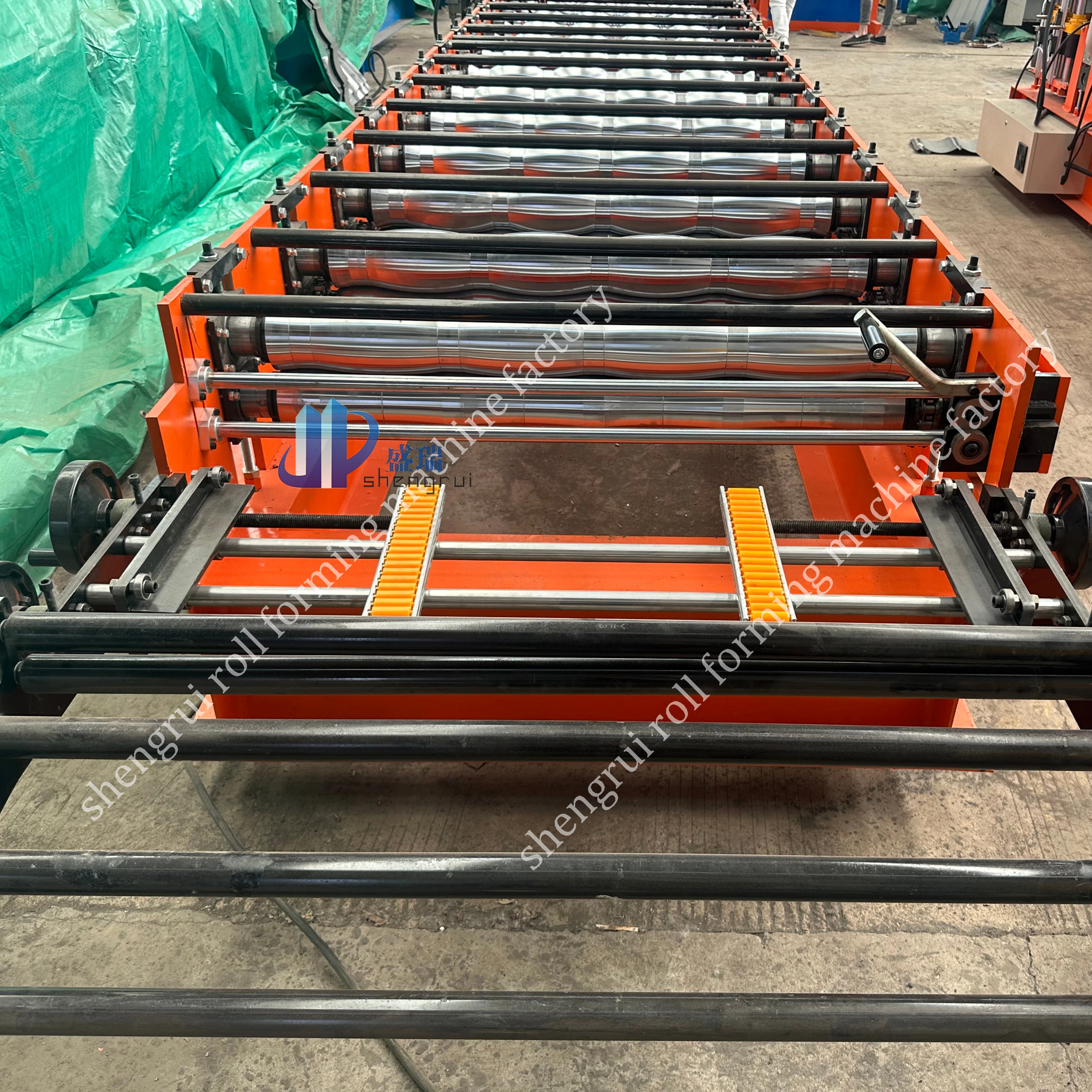 Galvanized Steel Z Tile Roof Metal Roofing Sheet Making Glazed Tile Roll Forming Machine Price