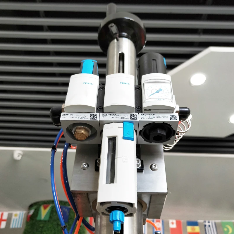 Semi-automatic perfume glass bottle crimping machine beer bottle cosmetic product bottle capping crimper machine equipment