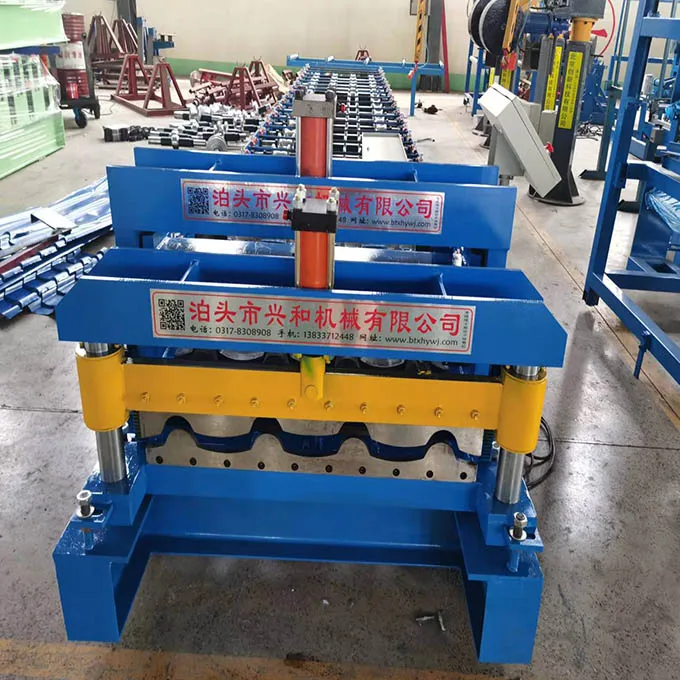 Машина для изготовления листового листа для глазурованной черепицы ibr