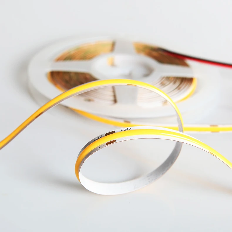 Лидер продаж, индивидуальная Светодиодная лента 5 м, гибкая декоративная лента высокой плотности, бесконтактная, Светодиодная лента полного спектра