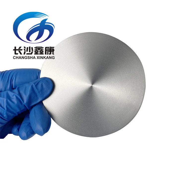 High Purity Rare Earth Sc/TREM99.99% Scandium metal target Scandium Sputtering Target
