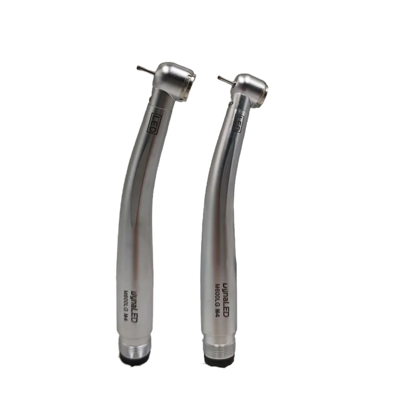 Dental Handpiece Dy-naled LED High Speed Self-powered Air Turbine contra angle 2/4Holes Standard dental surgical instruments