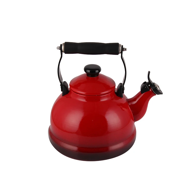 New Design Cast Iron Enamel Warmer Teapot Water Kettle Whistling Kettle With Great Price