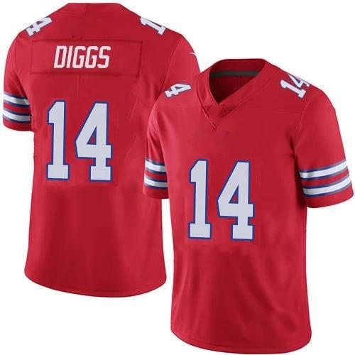 17 Джош Аллен буйвол фон Миллер Футбольные Майки 14 стифон дигги Джим Келли Габриэль Дэвис белые футбольные майки