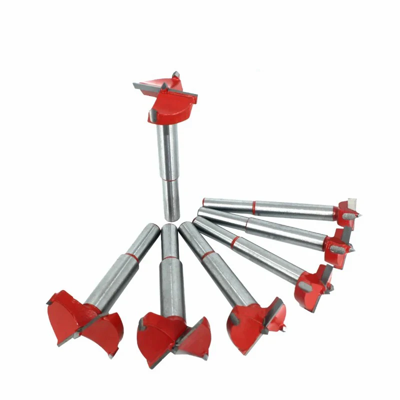 15 мм-60 мм сверло Forstner, сверло для деревообрабатывающей пилы, шарнирные сверла, Круглый хвостовик, карбид вольфрама