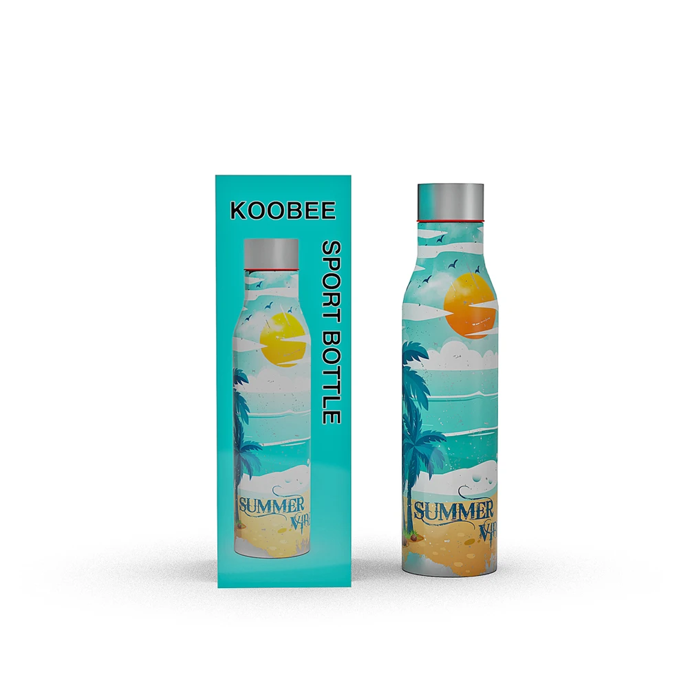 Custom design cardboard beverage bottle packaging box for paper wine beer bottle carrier packaging boxes