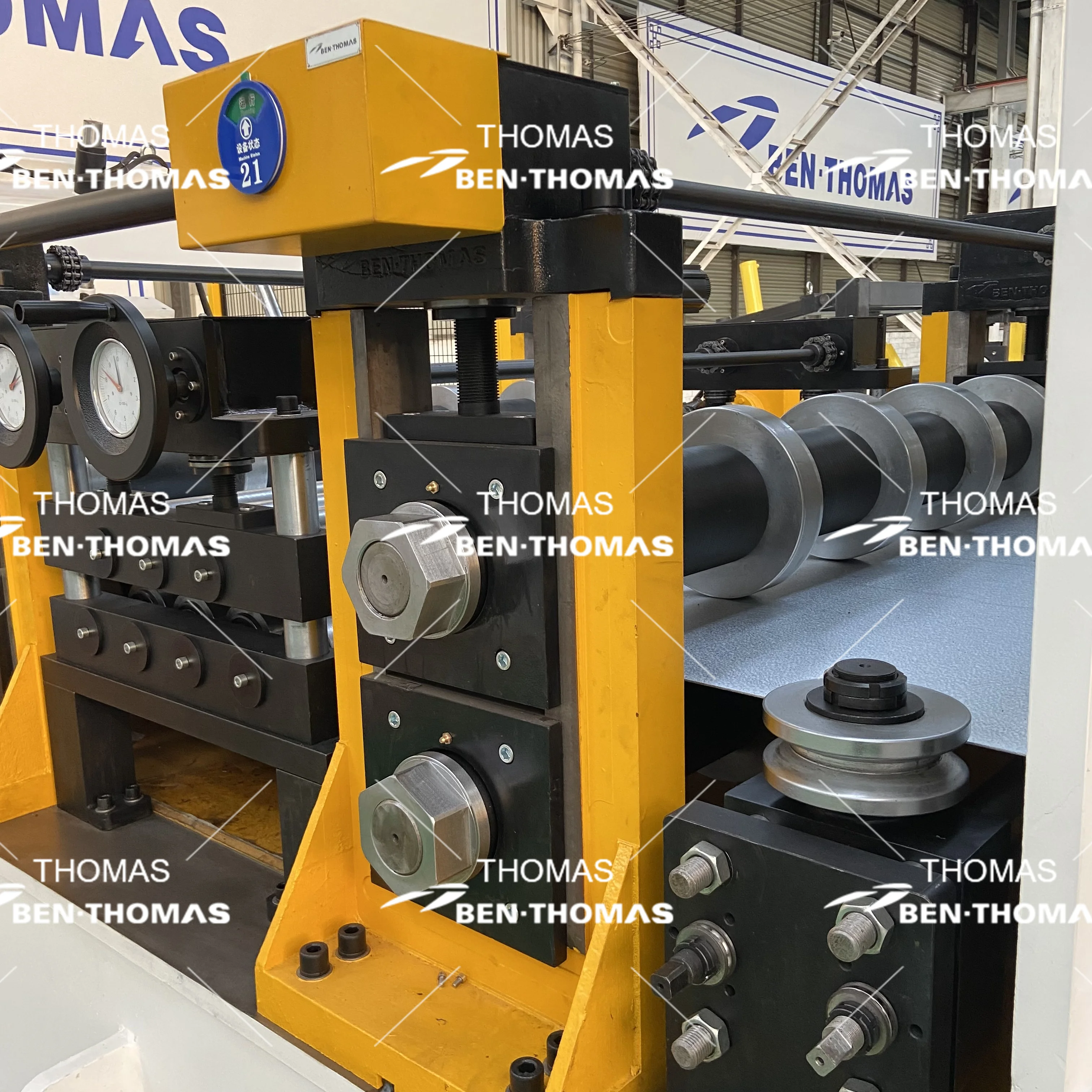 Galvanized Sheet Top Grain Bin Tank Silo Roof Panel Roll Forming Machine Silo Roof Machine