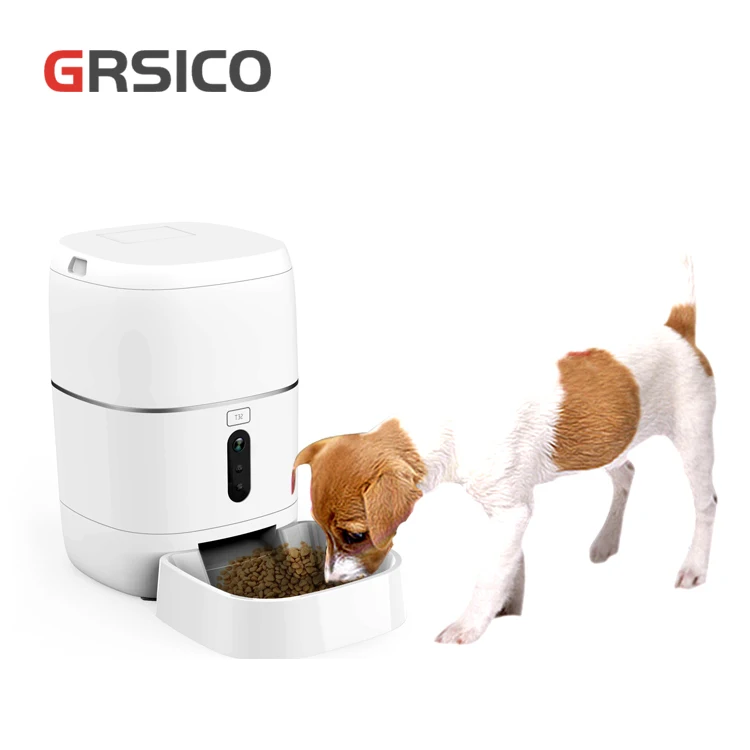 Tuya App Wireless Wifi Remote Control Smart Automatic Pet Feeder Supports Real-Time Video and Voice Intercom