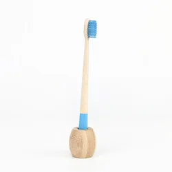 Wholesale Custom Logo Biodegradable Recyclable Natural Wood Toothbrushes Adult Kids Children Soft Bristle Bamboo Toothbrush