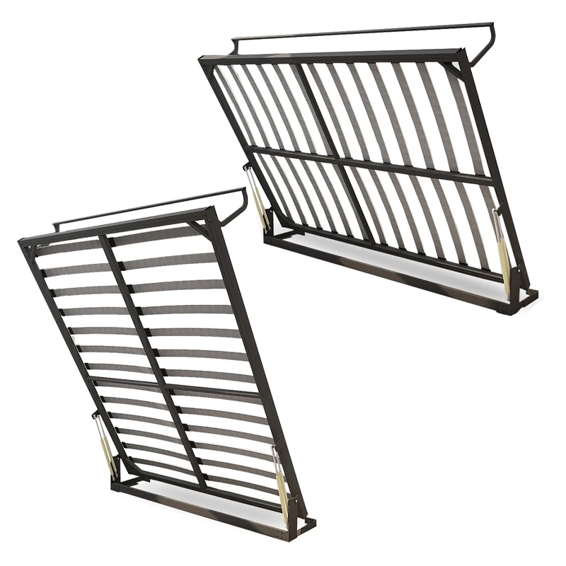 Wholesale DIY Manual Vertical Horizontal Murphy Bed Frame Easy Install Operation Pull-Out Floding Hidden Wall Bed Mechanism