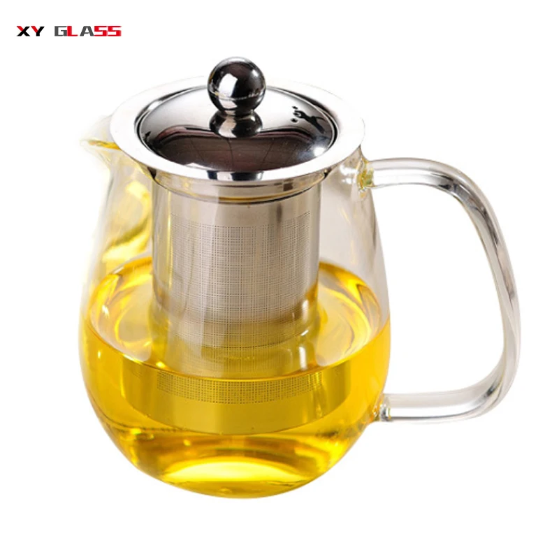 Посудомоечная машина, микроволновая печь, безопасный нагревательный термостойкий стеклянный чайник ручной работы