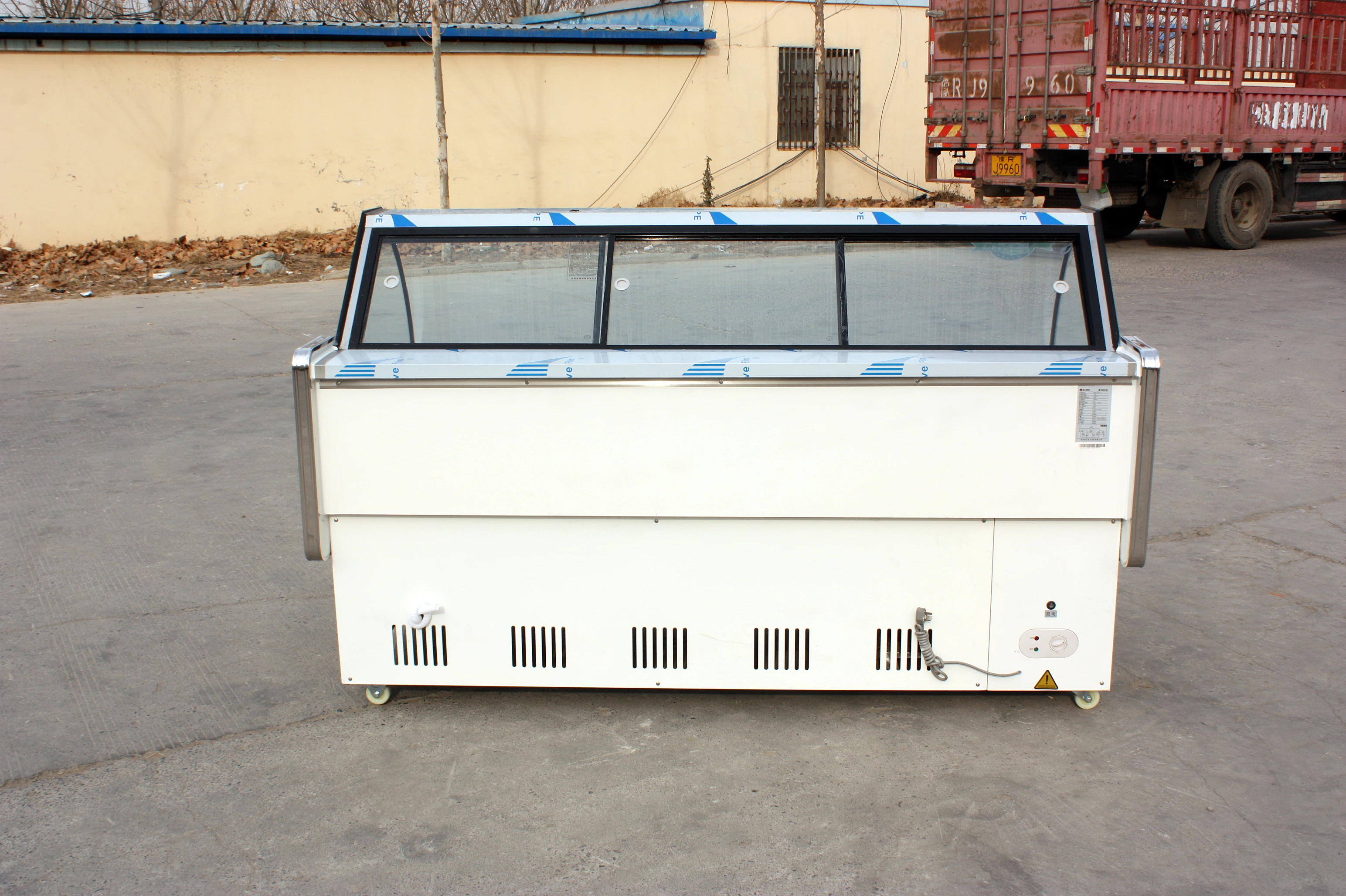 meat display fridge commercial restaurant cooked deli fresh meat chiller Food Display counter cabinet prepared food cooler